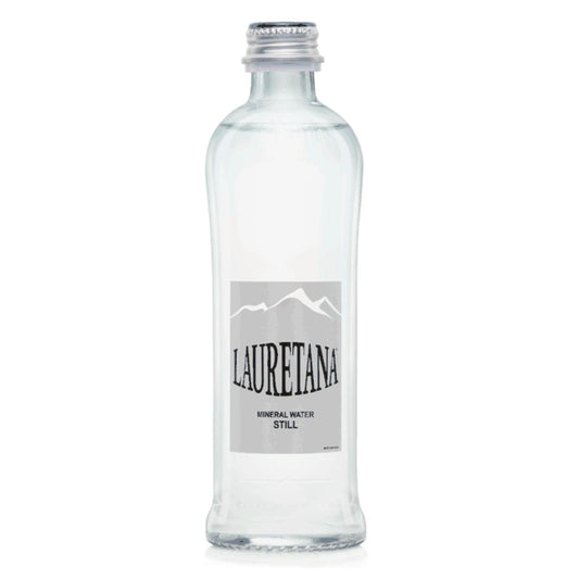 Lauretana Water - 330 ml Pininfarina Luxury Glass Bottles