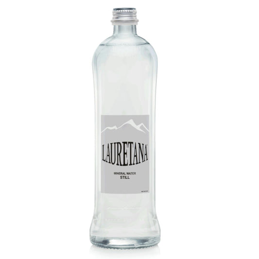 Lauretana Water - 750 ml Pininfarina Luxury Glass Bottles