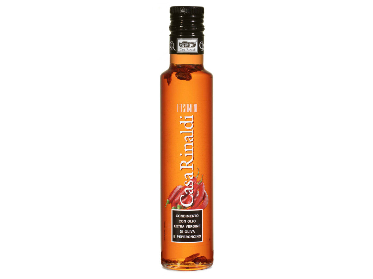 Casa Rinaldi Chili Flavored Extra Virgin Olive Oil – 250 ml Bottle